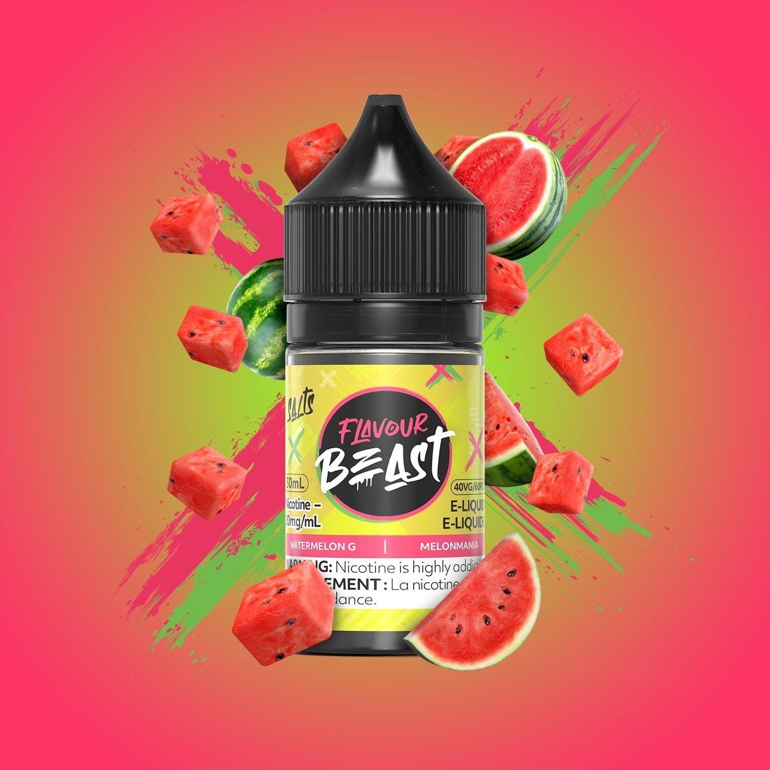 Watermelon G Salts by Flavour Beast E-Liquid