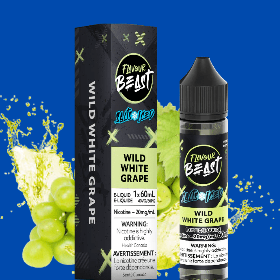 Flavour Beast Salt 60ml – Wild White Grape - Image 2