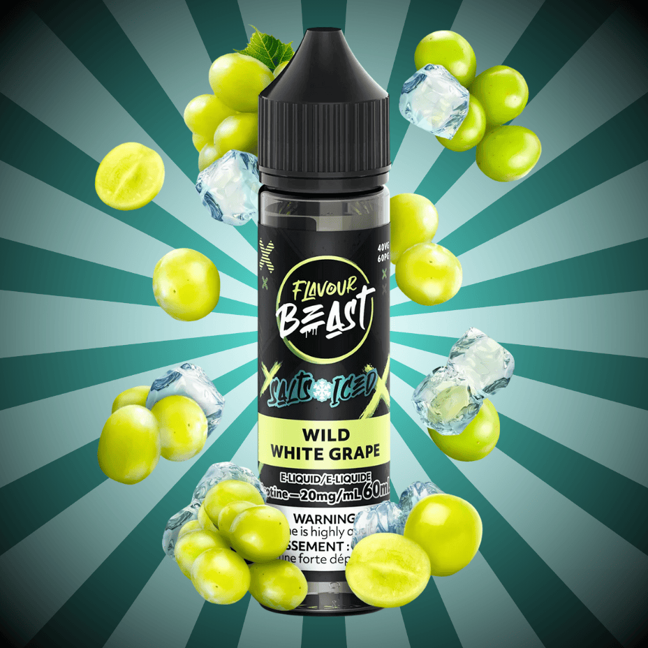 Flavour Beast Salt 60ml – Wild White Grape