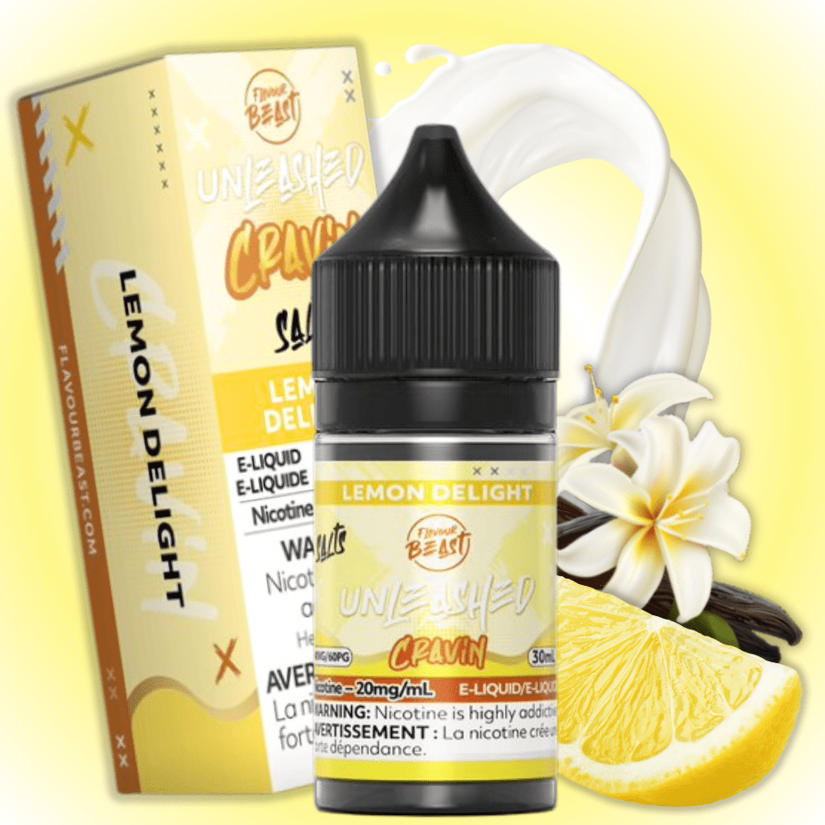 Flavour Beast Unleashed Cravin Salts-Lemon Delight
