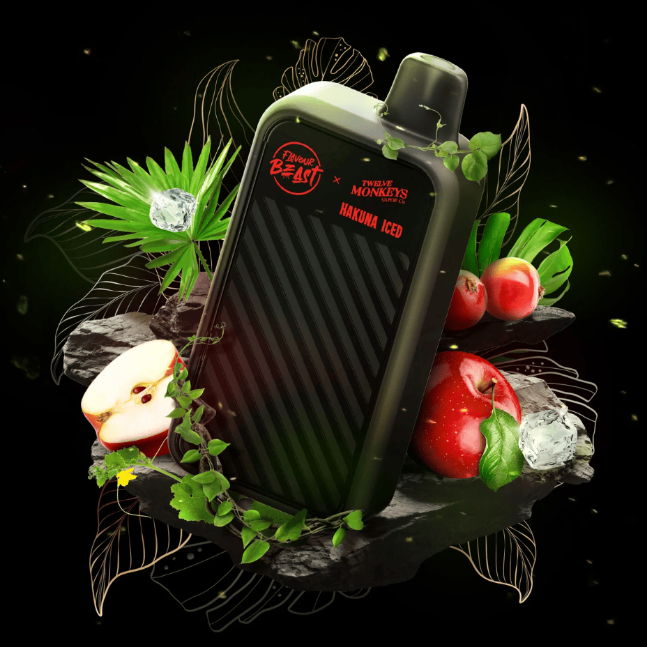 Flavour Beast X 12 Monkeys Beast Mode Max 2 50K Disposable-Hakuna Iced