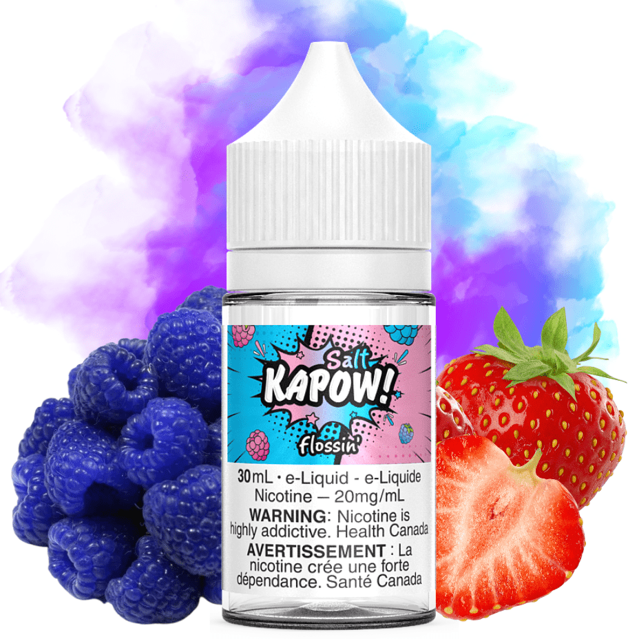 Flossin Salt by Kapow E-Liquid - Image 2