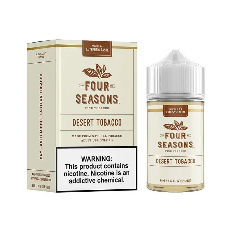 Four Seasons E-Liquids Desert Tobacco 60ml Vape Juice - Image 2