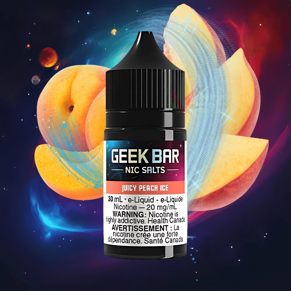 Geek Bar Nic Salt-Juicy Peach Ice - Image 2
