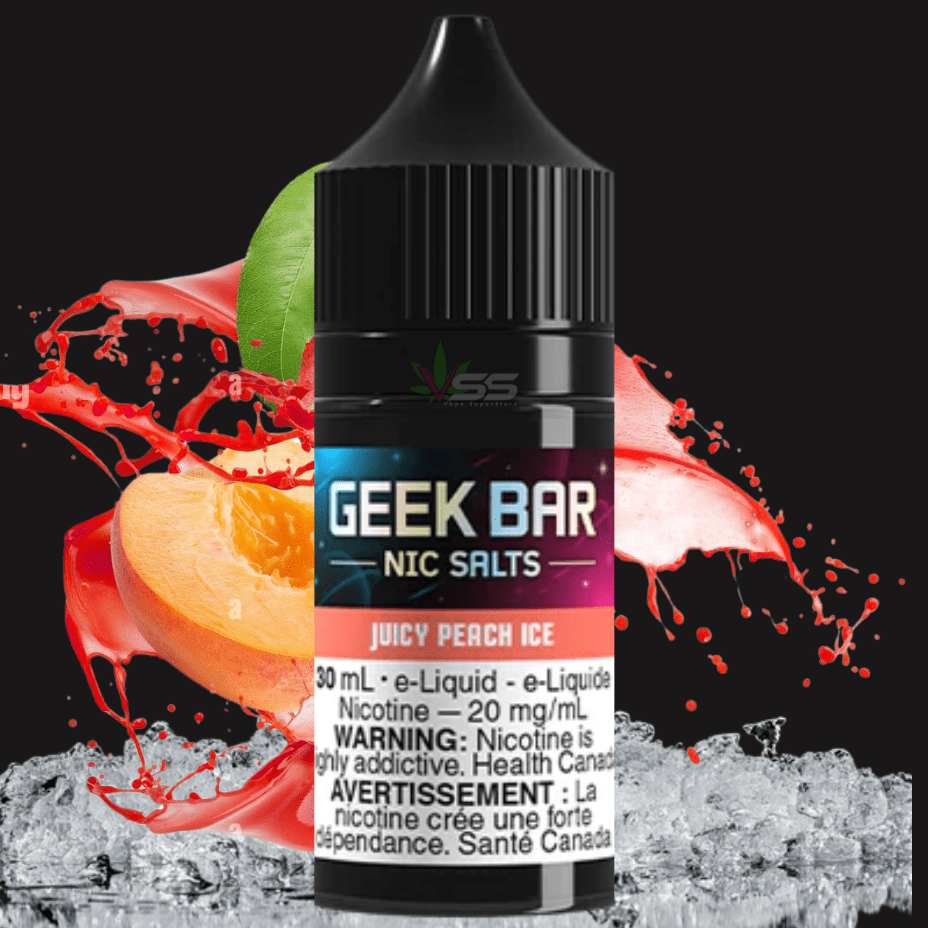 Geek Bar Nic Salt-Juicy Peach Ice