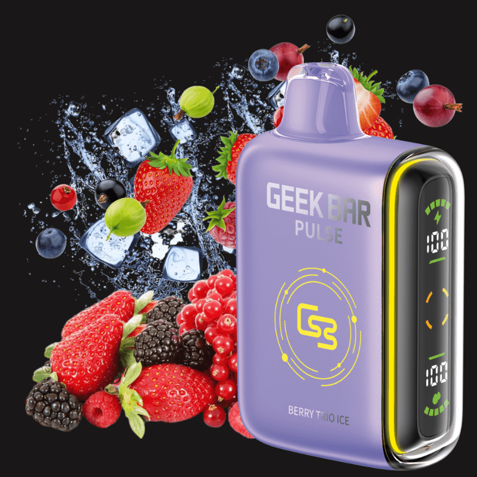 Geek Bar Pulse 9000 Disposable Vape – Berry Trio Ice