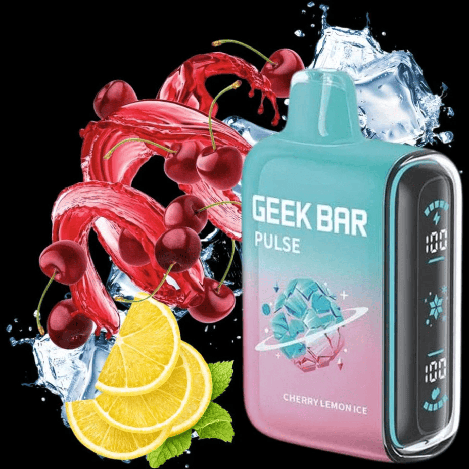 Geek Bar Pulse 9000 Disposable Vape – Cherry Lemon Ice - Image 2