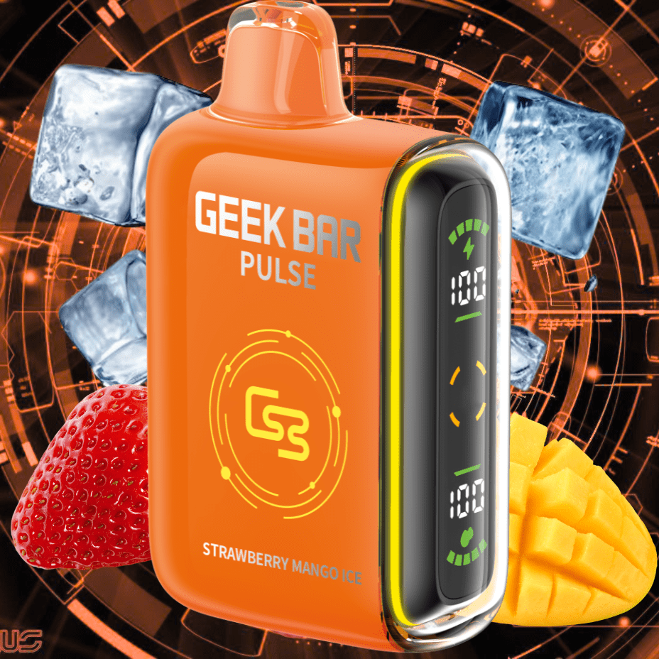 Geek Bar Pulse 9000 Disposable Vape – Strawberry Mango Ice - Image 2