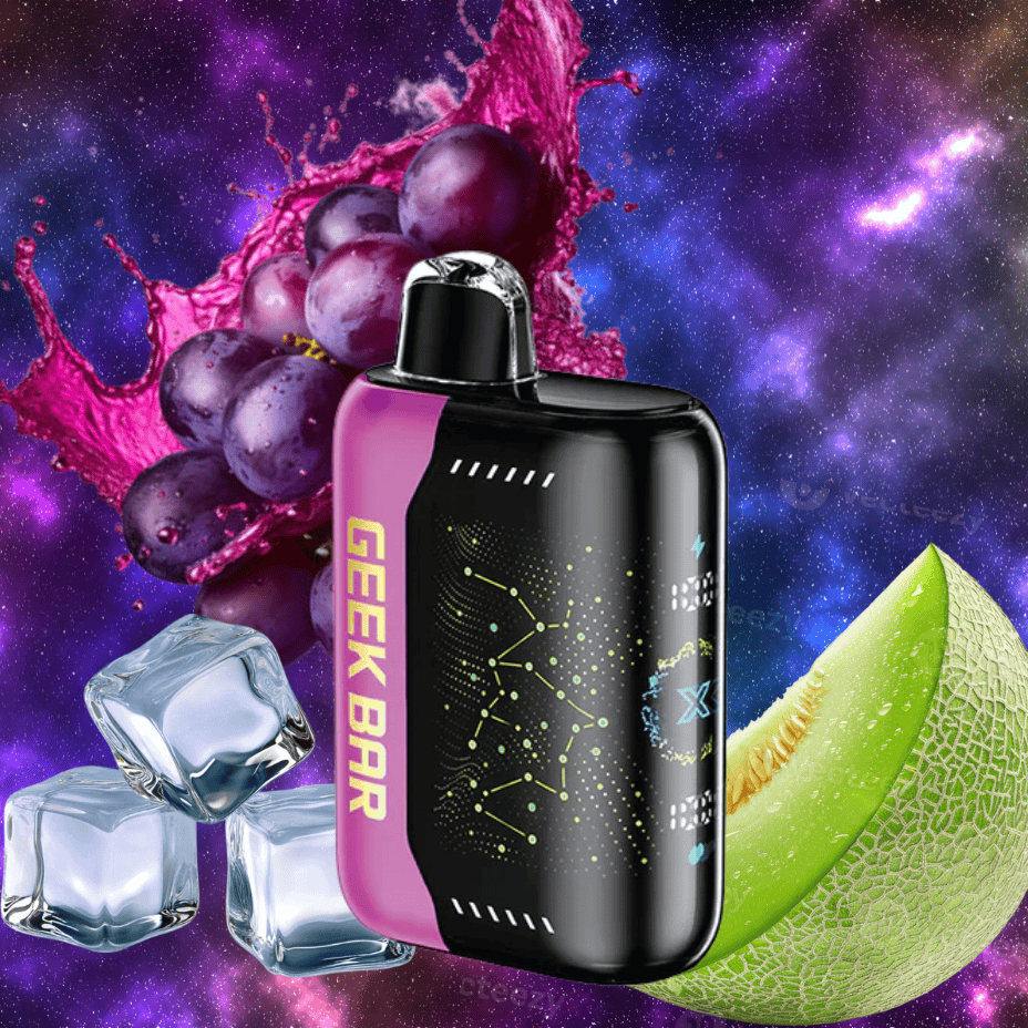 Geek Bar Pulse X 25K Disposable Vape – Grape Honeydew Ice