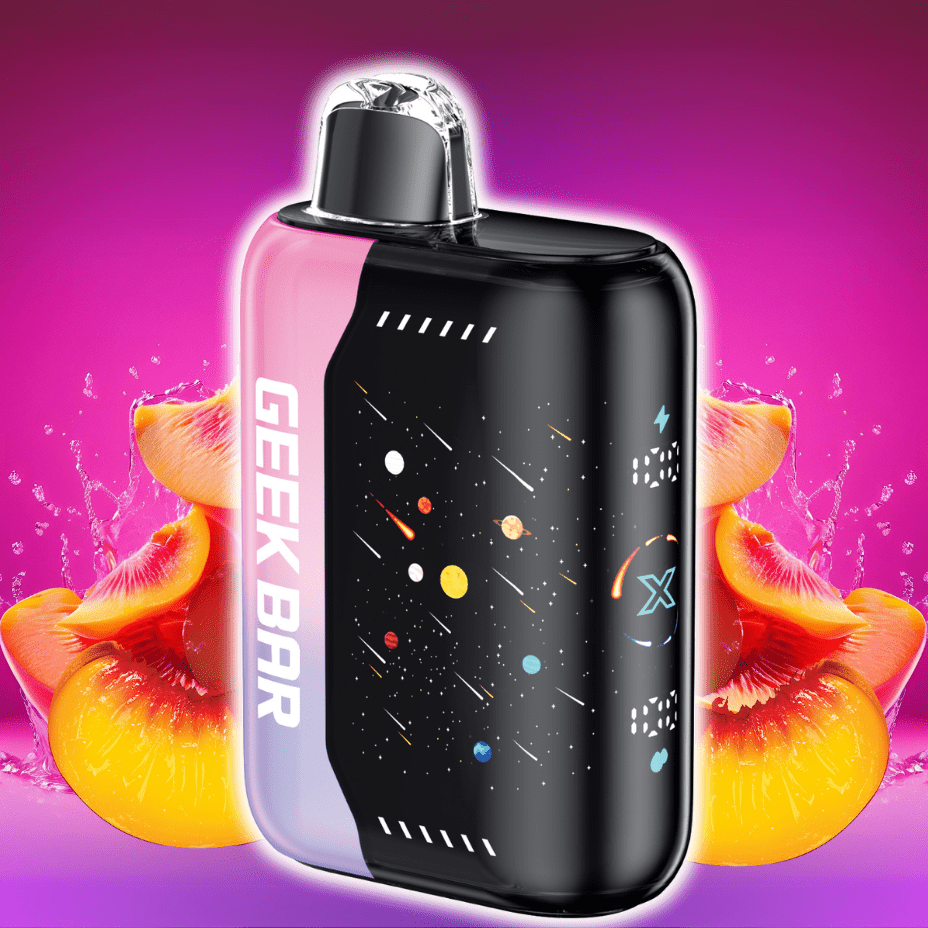 Geek Bar Pulse X 25K Disposable Vape – Sour Peach Ice