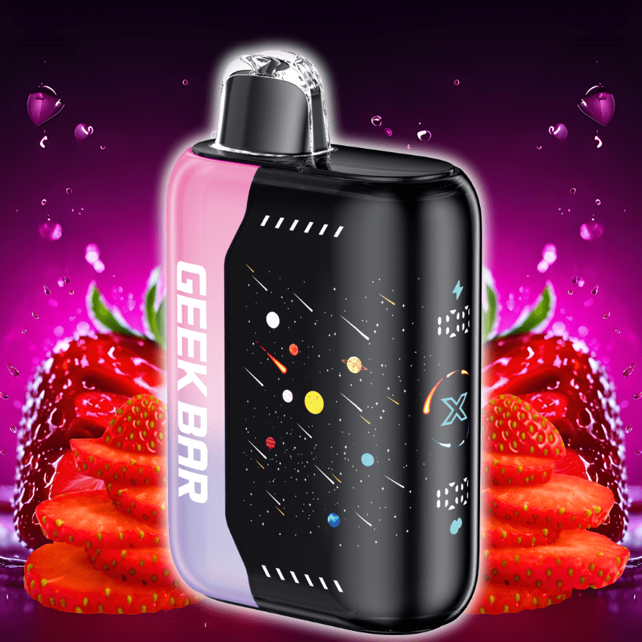 Geek Bar Pulse X 25K Disposable Vape – Sour Strawberry Ice