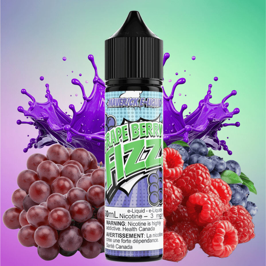 Grape Berry Fizz by Maverick E-Liquid