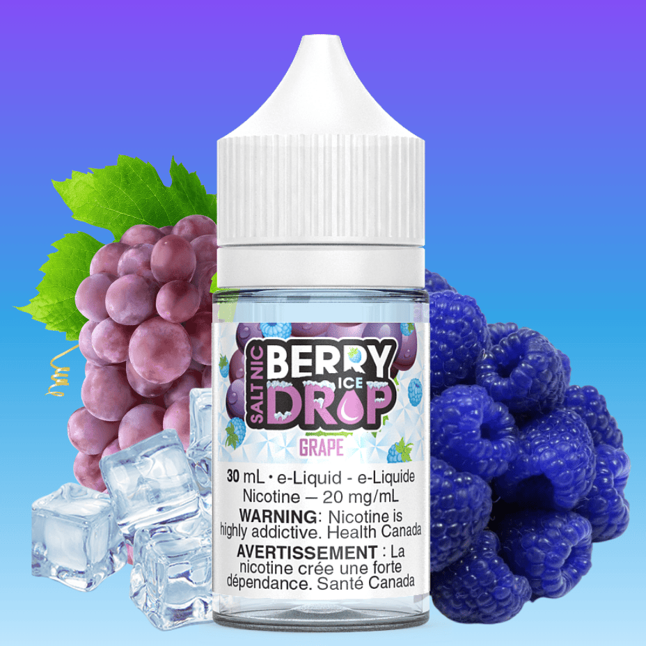 Grape Ice Salt by Berry Drop E-Liquid