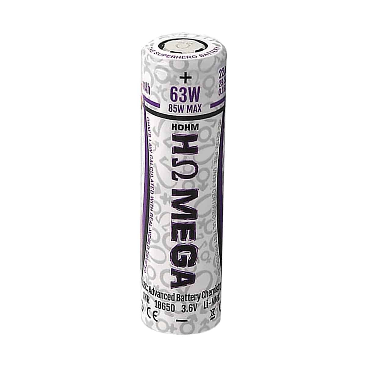 Hohm MEGA 18650 2500mAh 22A Battery