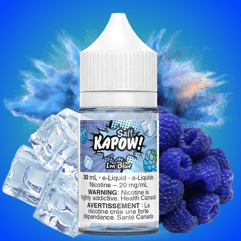 Im Blue Salt by Kapow E-liquid