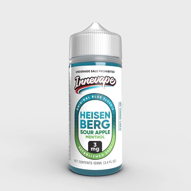 Innevape Heisenberg Sour Apple Menthol Vape Juice 100ml - Image 2