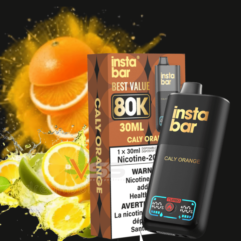 Insta Bar 80K Disposable Vape – Caly Orange
