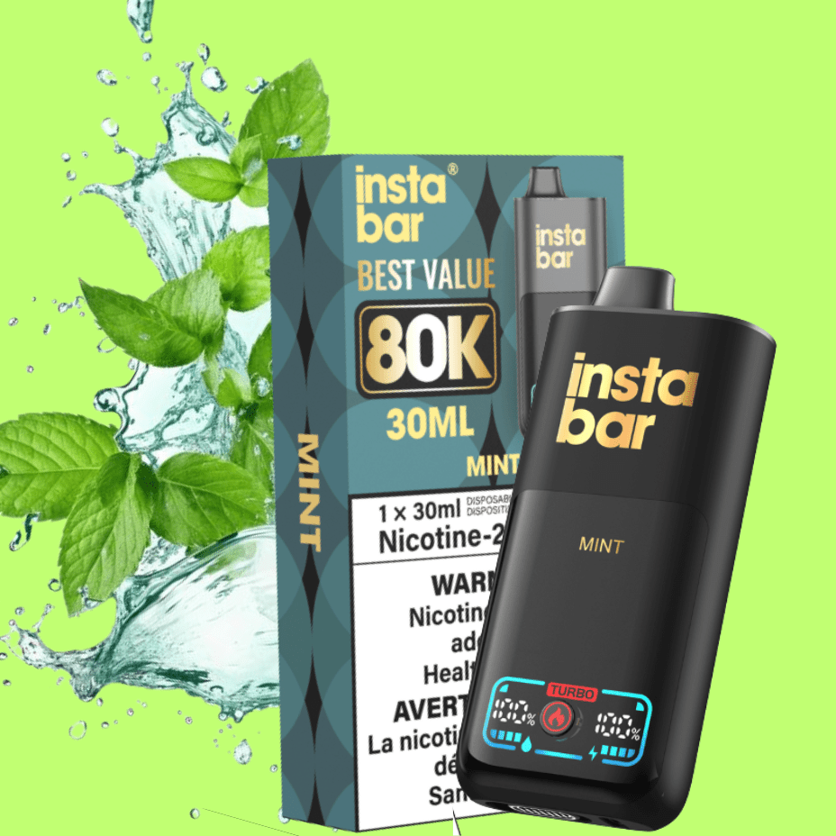 Insta Bar 80K Disposable Vape – Mint