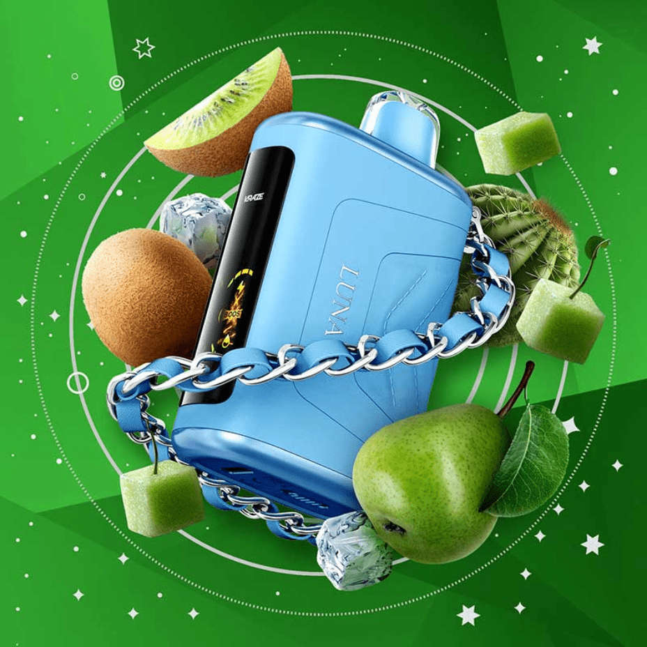Kraze Luna 42K Disposable Vape – Kiwi Pear Cactus G Ice - Image 2