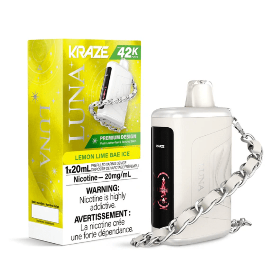 Kraze Luna 42K Disposable Vape – Lemon Lime Bae Ice