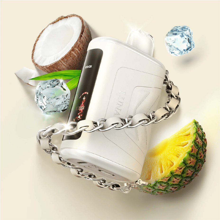 Kraze Luna 42K Disposable Vape – Pristine Pina Colada Ice - Image 2
