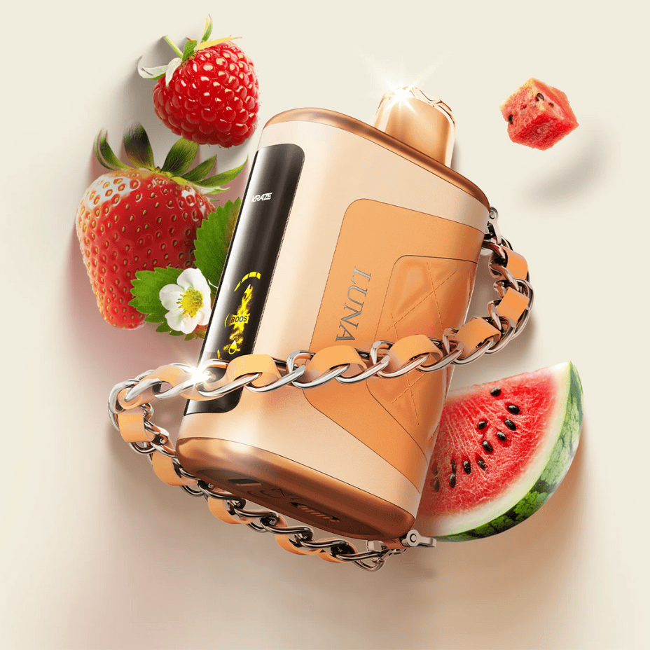 Kraze Luna 42K Disposable Vape – Strazzberry Watermelon - Image 2