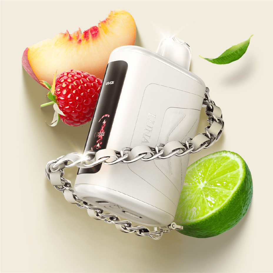 Kraze Luna 42K Disposable Vape – White Peach Razz Lime - Image 2