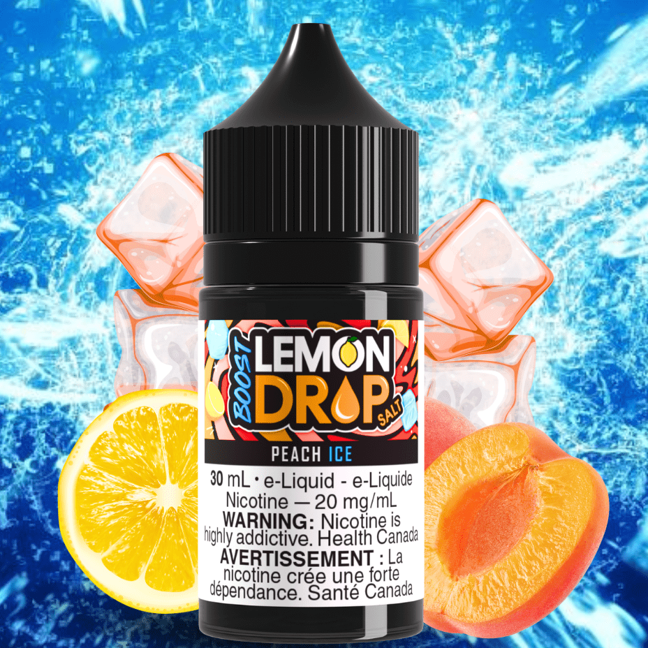 Lemon Drop Boost Salt – Peach Ice