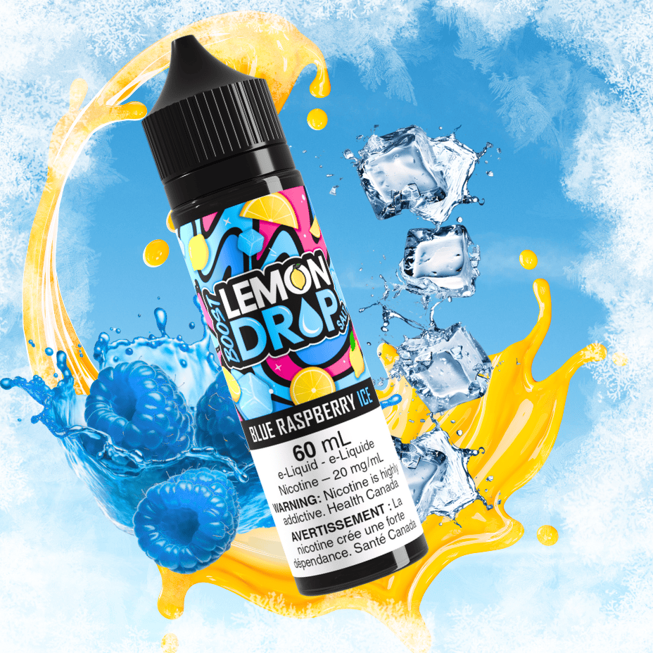 Lemon Drop Boost Salt Nic 60ml – Blue Raspberry Ice