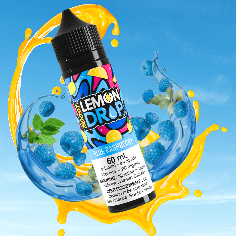 Lemon Drop Boost Salt Nic 60ml – Blue Raspberry
