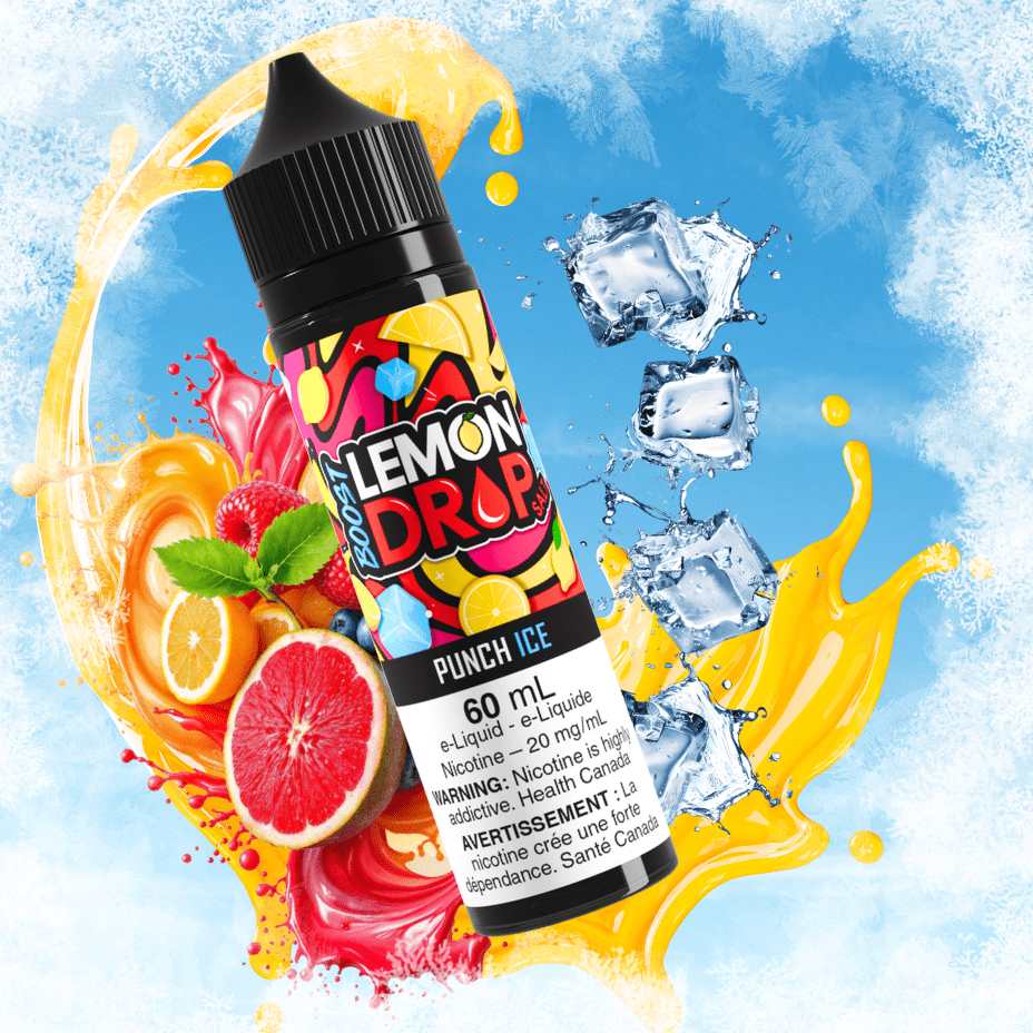 Lemon Drop Boost Salt Nic 60ml – Punch Ice
