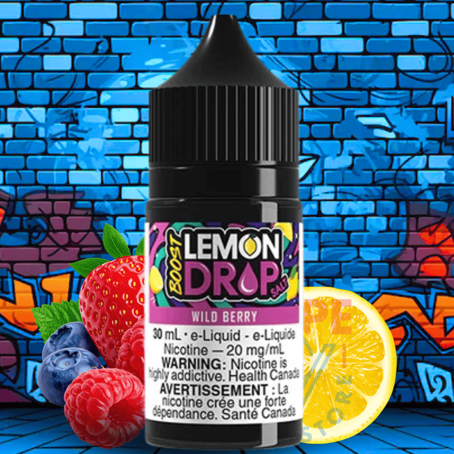 Lemon Drop Boost Salt – Wild Berry