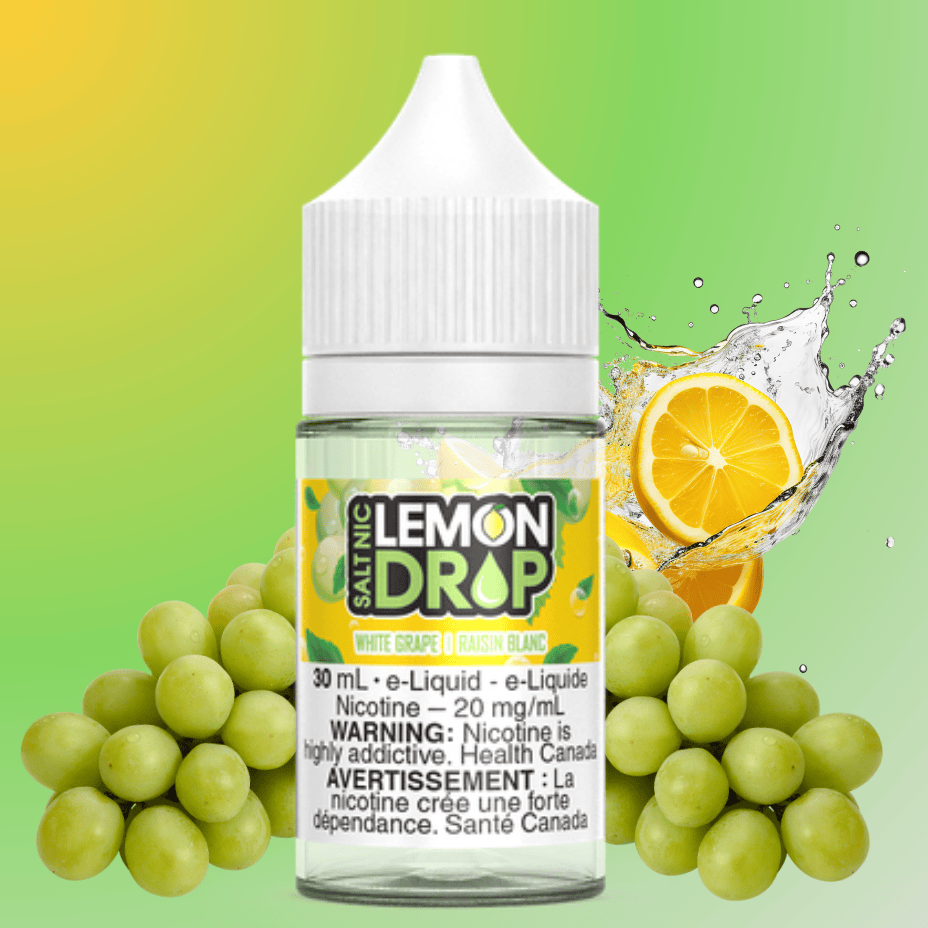 Lemon Drop Salt – White Grape 30ml