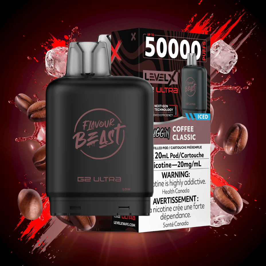 Level X G2 Ultra Flavour Beast Pod 50k-Coffee Classic Iced