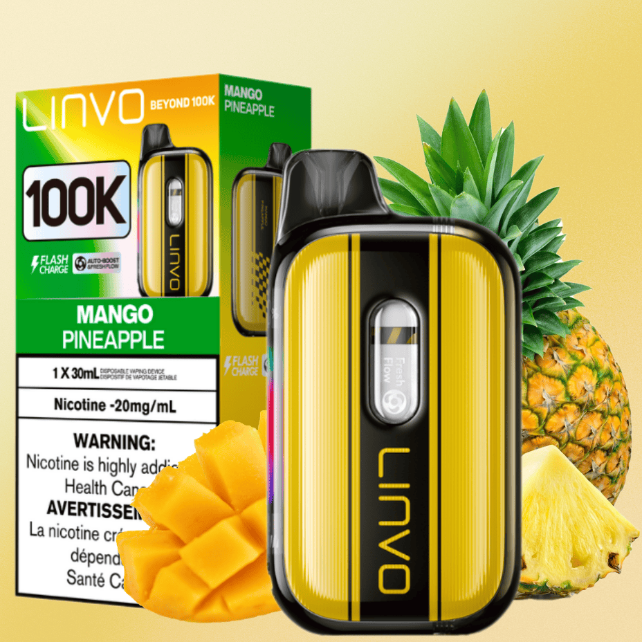 Linvo Beyond 100K Disposable Vape – Mango Pineapple