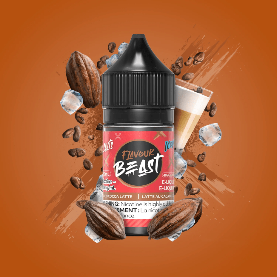 Loco Cocoa Latte Iced Salts by Flavour Beast E-Liquid