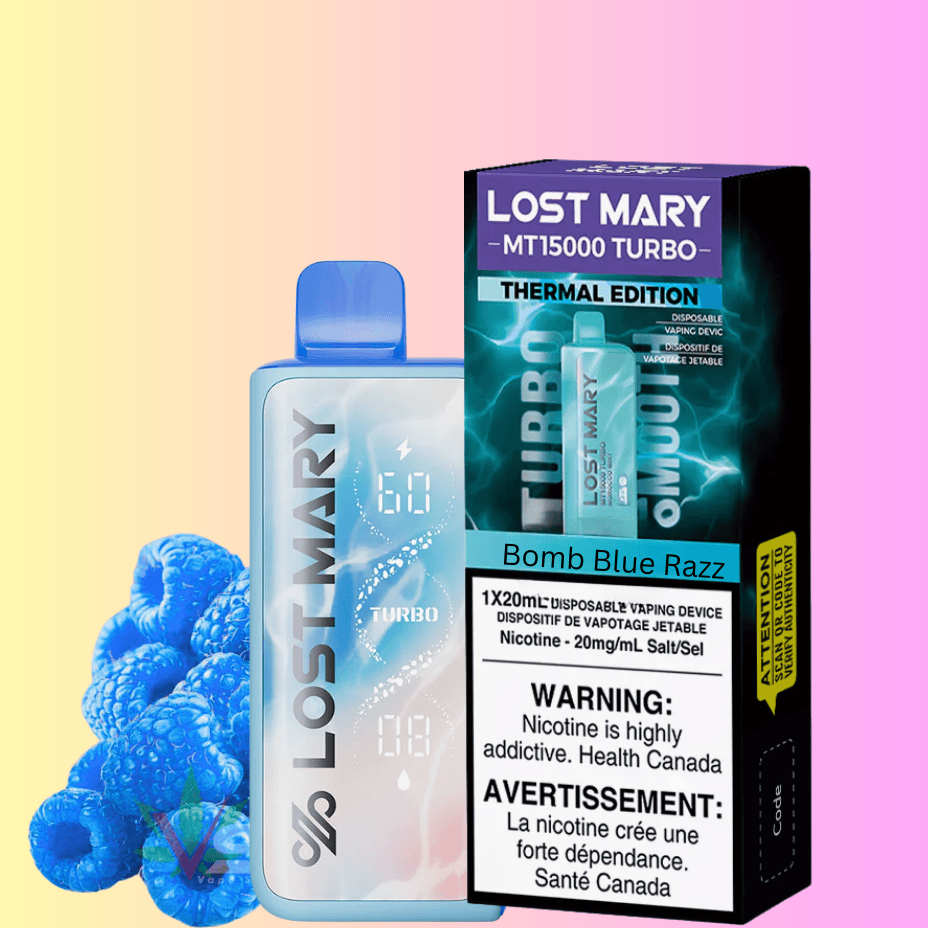 Lost Mary MT50K Turbo Disposable Vape-Bomb Blue Razz