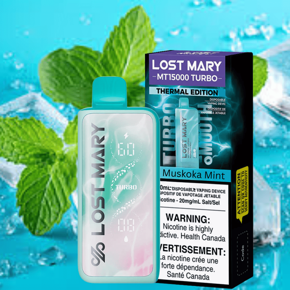 Lost Mary MT50K Turbo Disposable Vape-Muskoka Mint