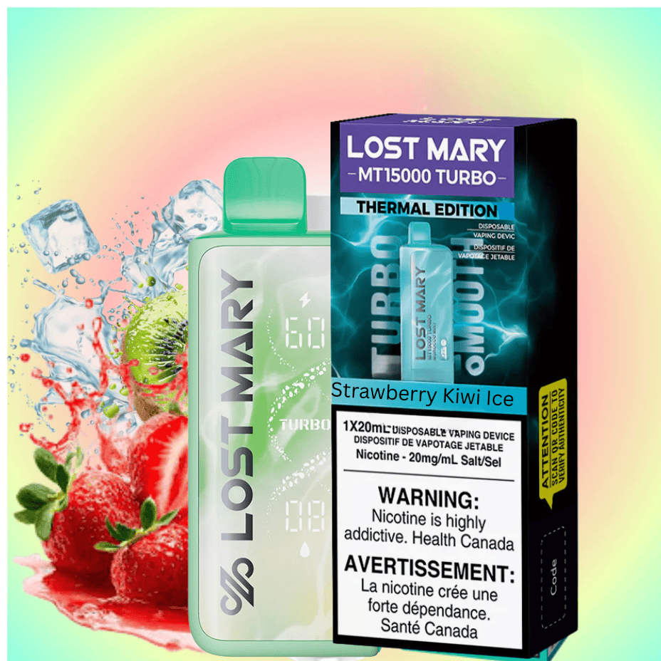Lost Mary MT50K Turbo Disposable Vape-Strawberry Kiwi Ice