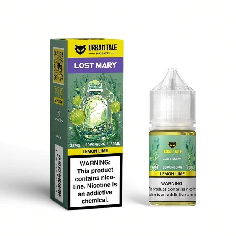 Lost Mary x Urban Tale Lemon Lime Nic Salt Vape Juice 30ml
