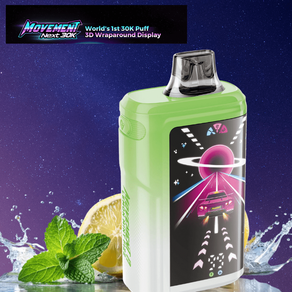 Lost Vape Movement Next 30k Disposable Vape – Lemon Mint Fizz
