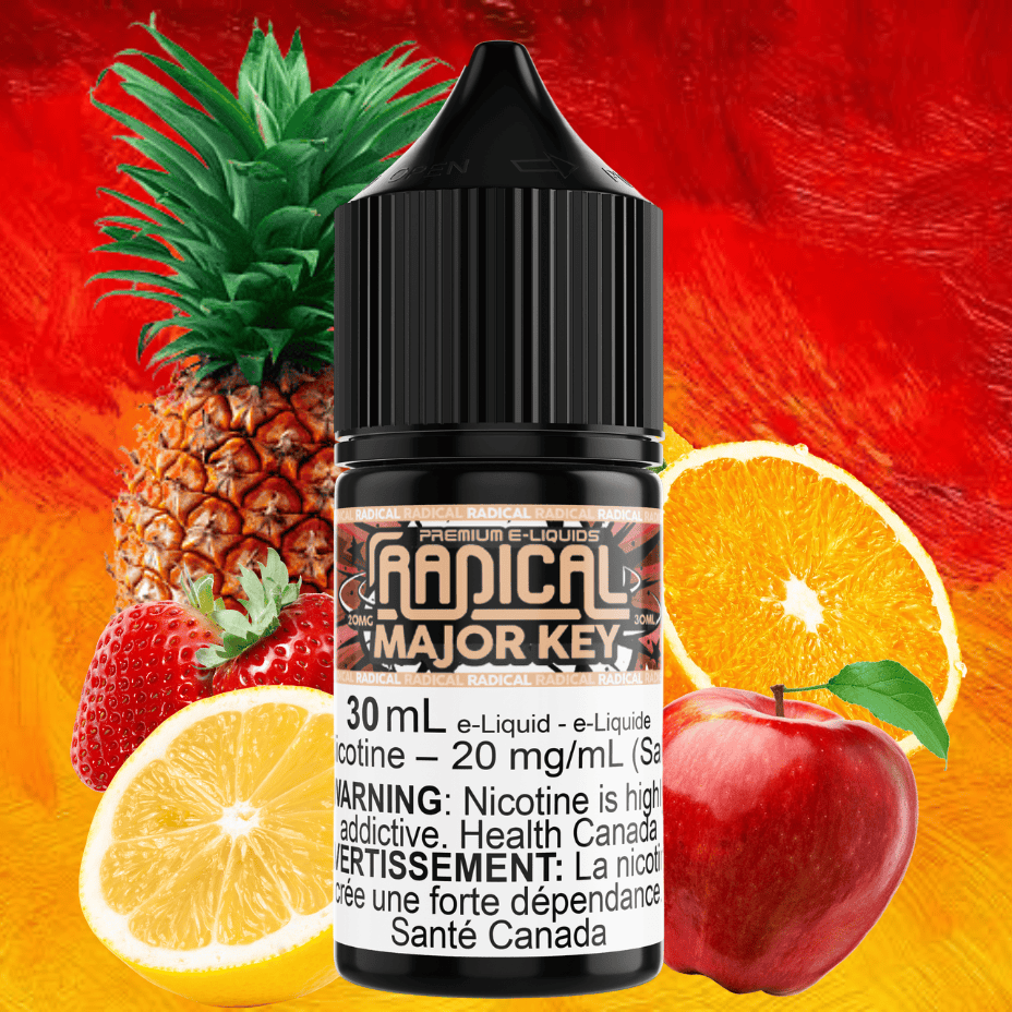 Major Key Salt Nic by Radical E-liquid