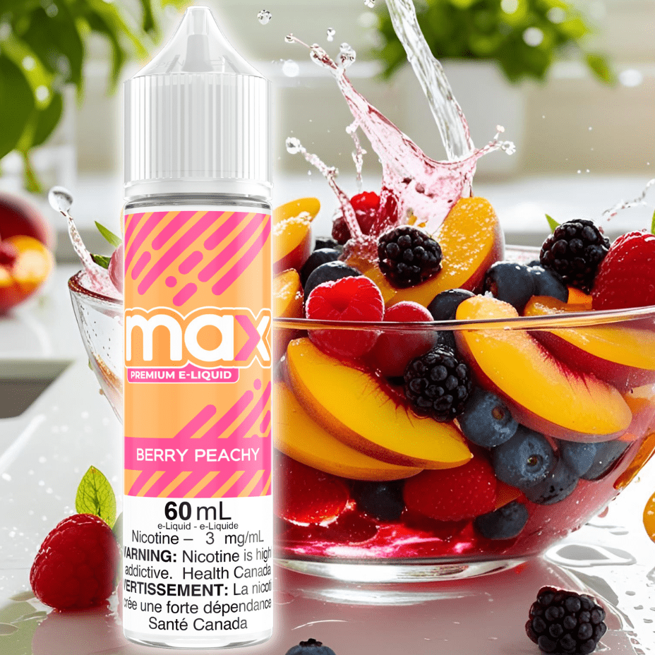 Max E-Liquid – Berry Peachy