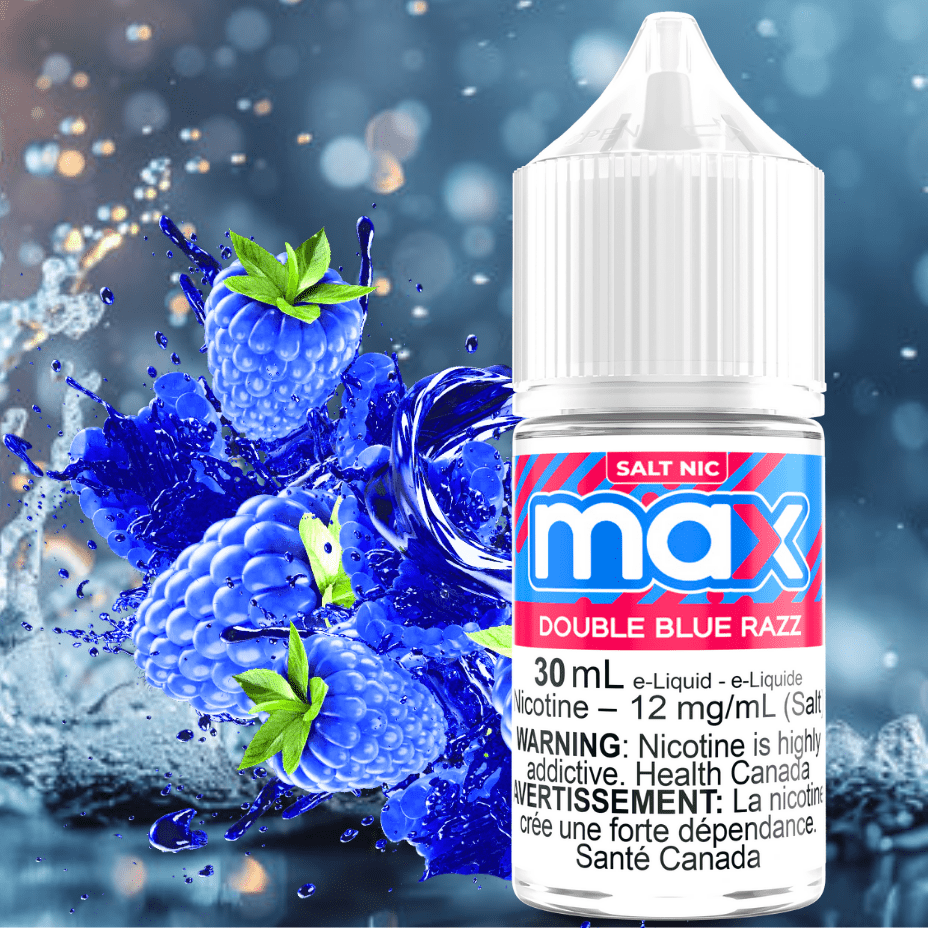 Max E-Liquid – Double Blue Razz Salt