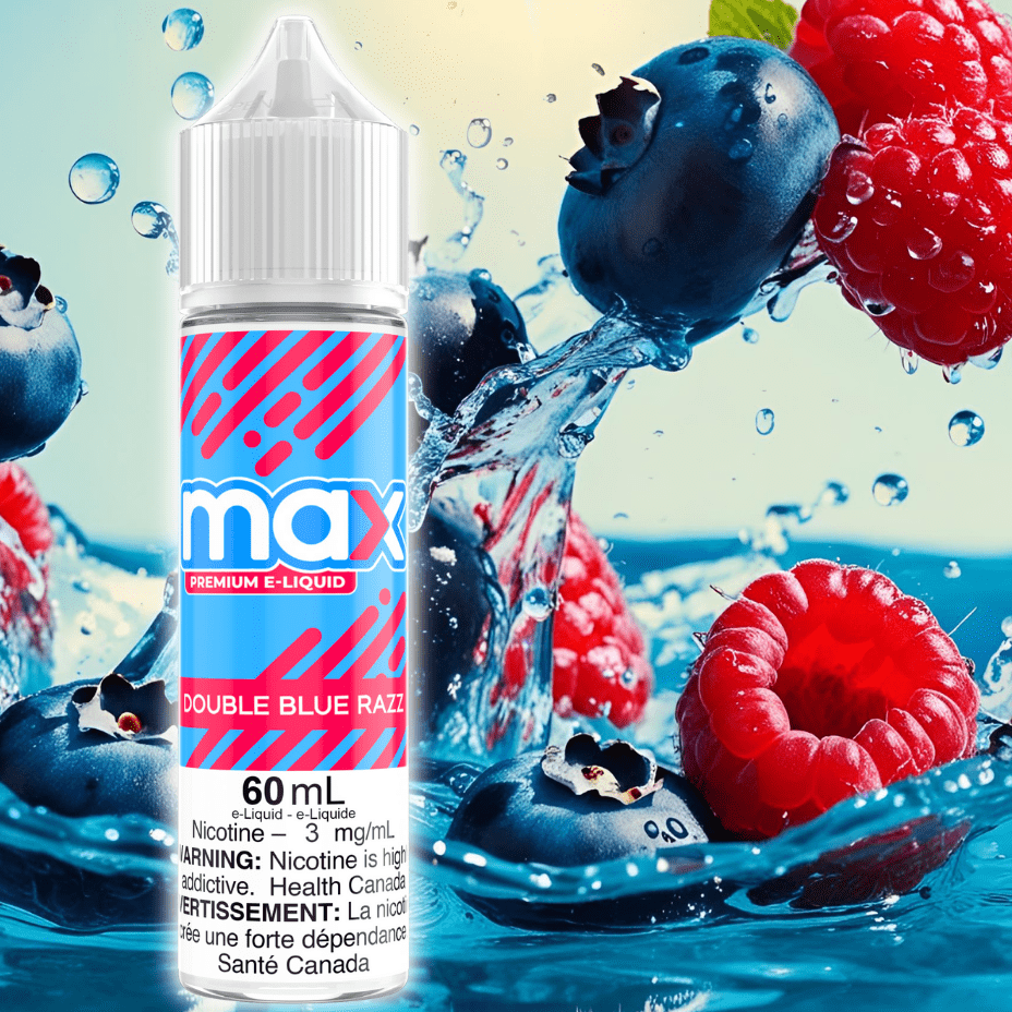 Max E-Liquid – Double Blue Razz