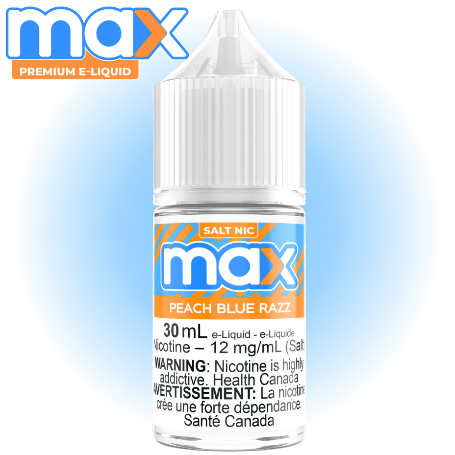 Max E-Liquid – Peach Blue Razz Salt - Image 2