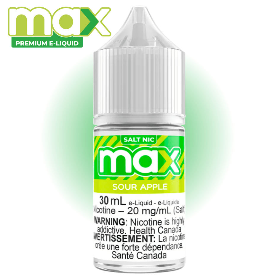 Max E-Liquid – Sour Apple Salt - Image 2