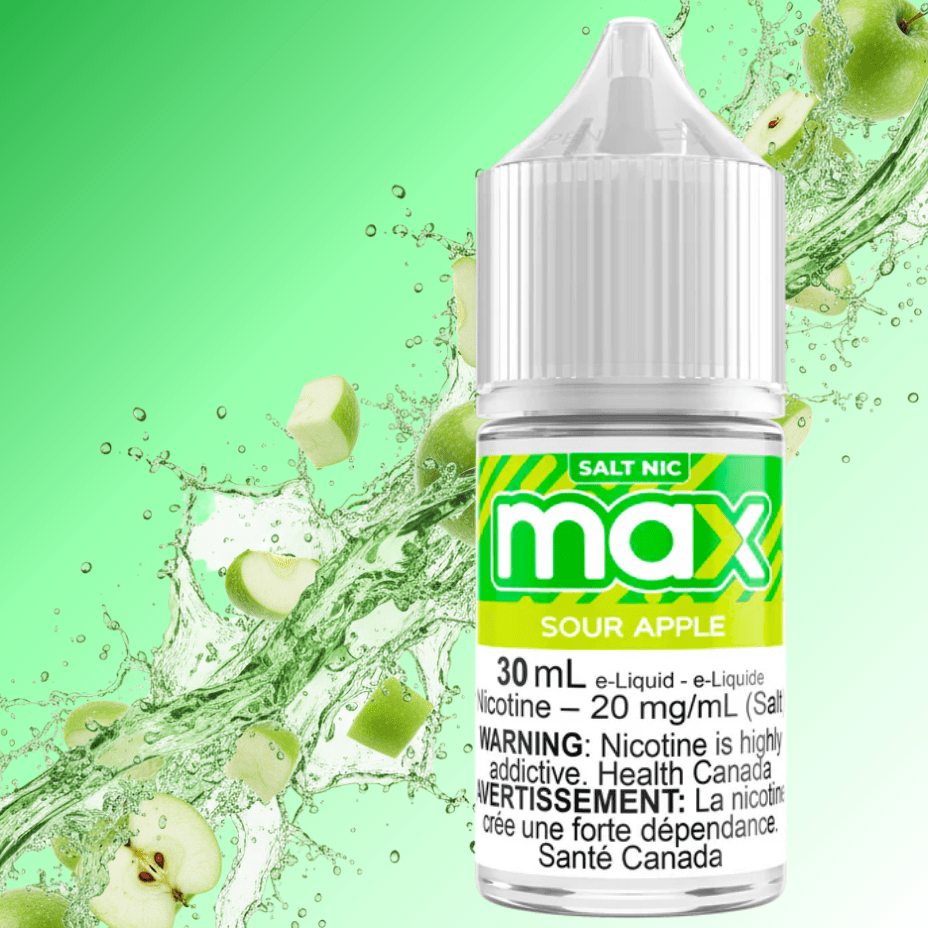 Max E-Liquid – Sour Apple Salt