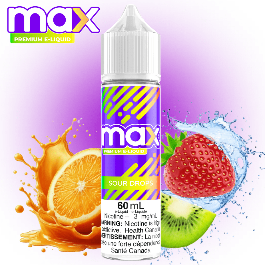 Max E-Liquid – Sour Drops