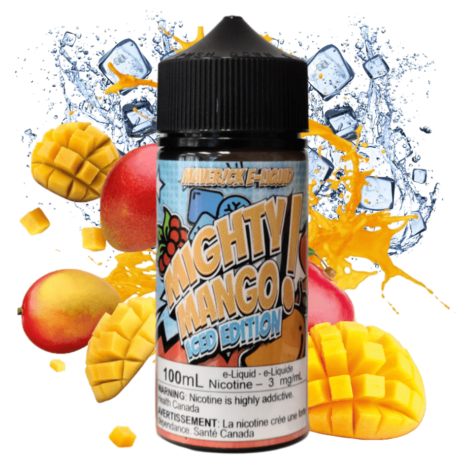Mighty Mango Iced by Maverick E-Liquid-100ml - Image 2